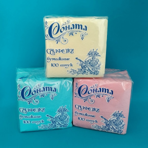 Салфетка "Соната" (100л.) (цветная) (16)