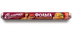 Фольга "Саянская" 290мм*15м, 7мкм "Саяночка" (С15Пх290-54) (54)_