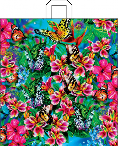 Пакет петл. 40*43, 75мкм "Бабочки" (ДПА) (25/500)