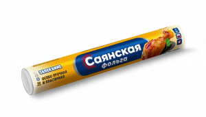 Фольга "Саянская" 290мм*7м, 14мкм "Запекание" (О7П-290х35) (35)